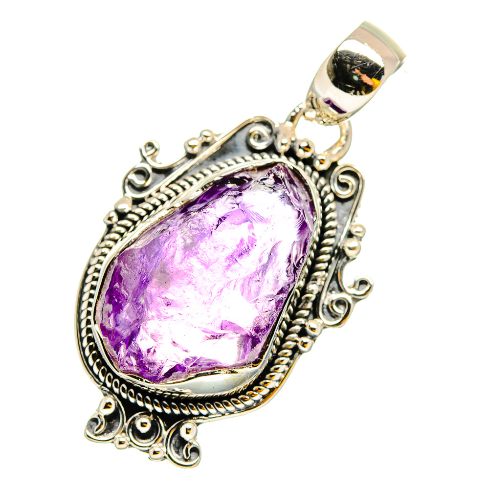 Amethyst Pendants handcrafted by Anasilvercos - PD11992