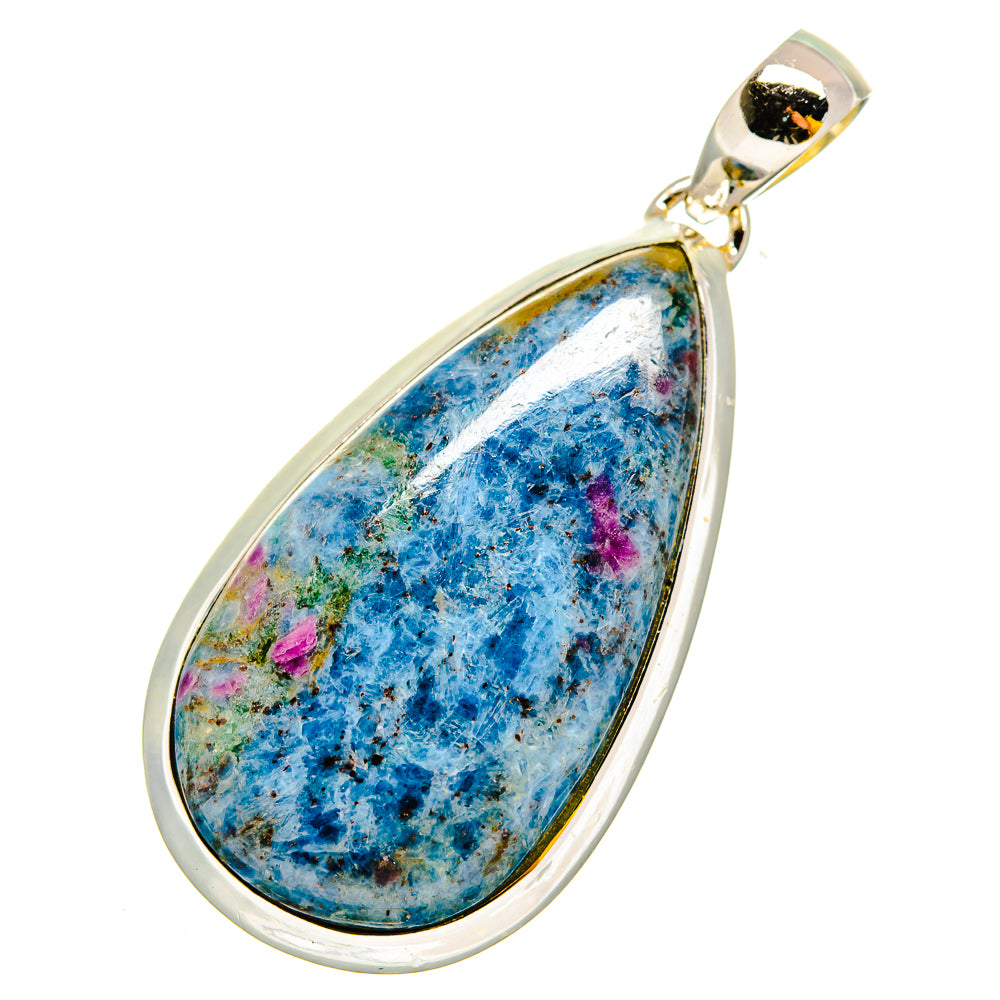Ruby Fuchsite Pendants handcrafted by Anasilvercos - PD11994