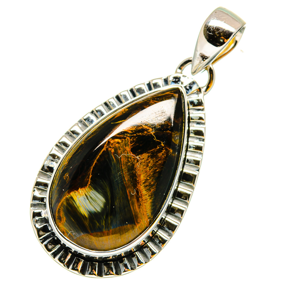 Pietersite Pendants handcrafted by Anasilvercos - PD11995