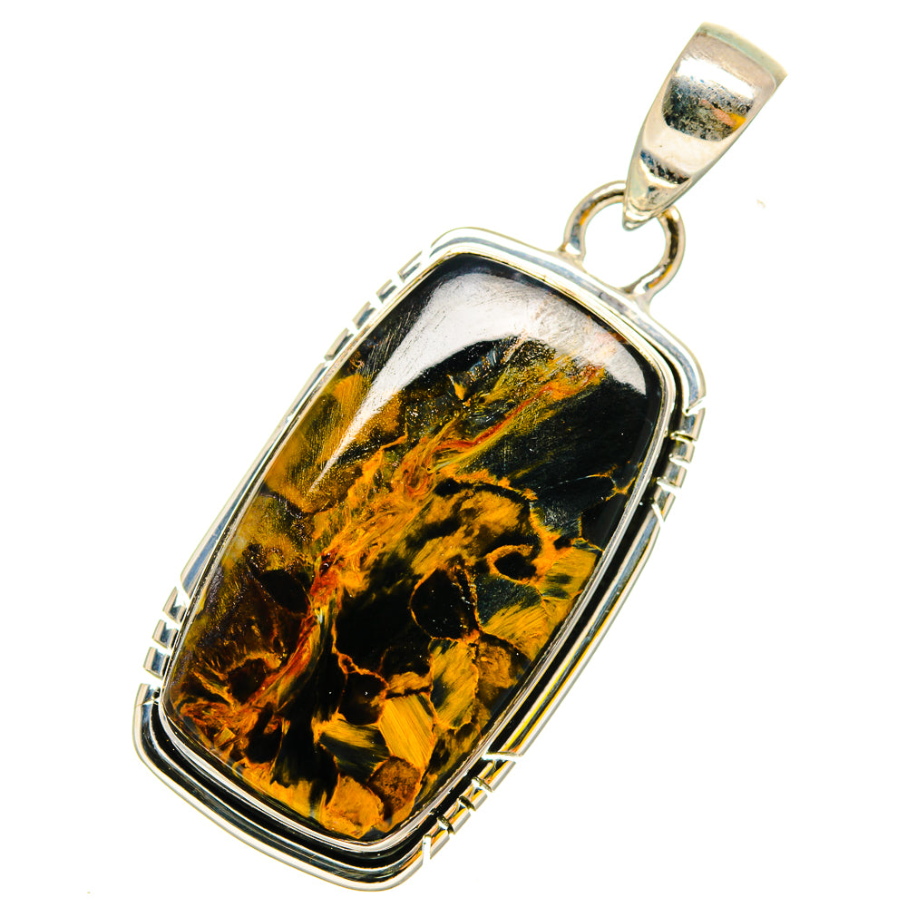 Pietersite Pendants handcrafted by Anasilvercos - PD12001