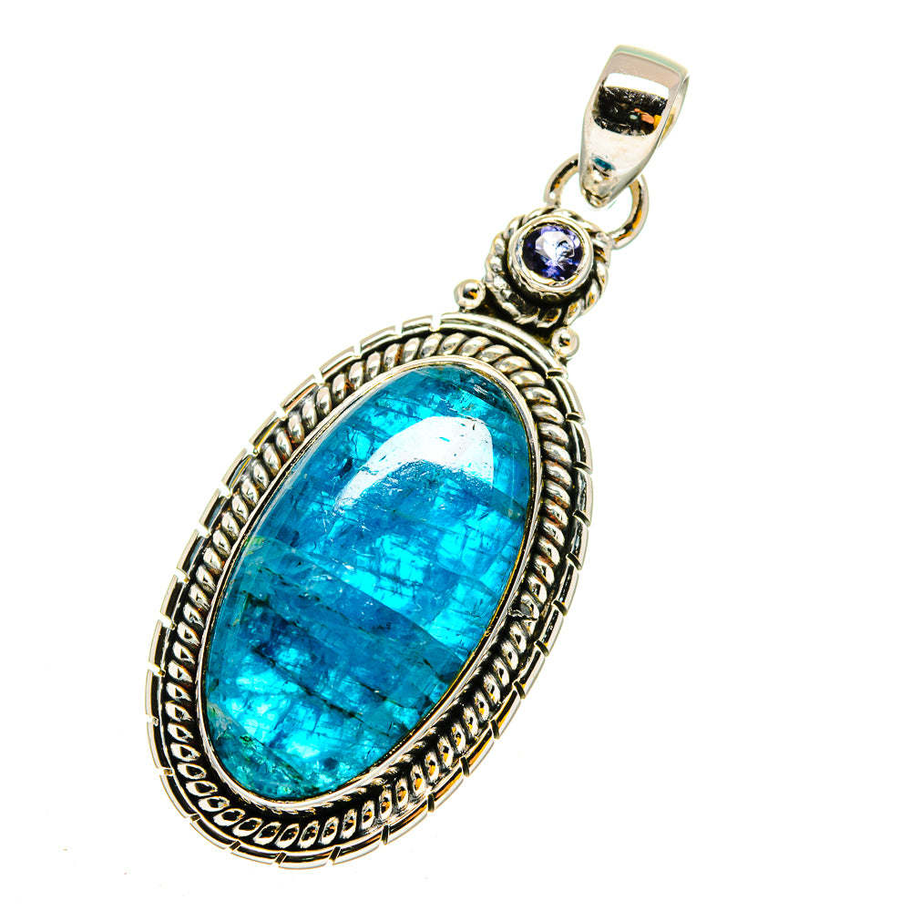 Apatite Pendants handcrafted by Anasilvercos - PD12002