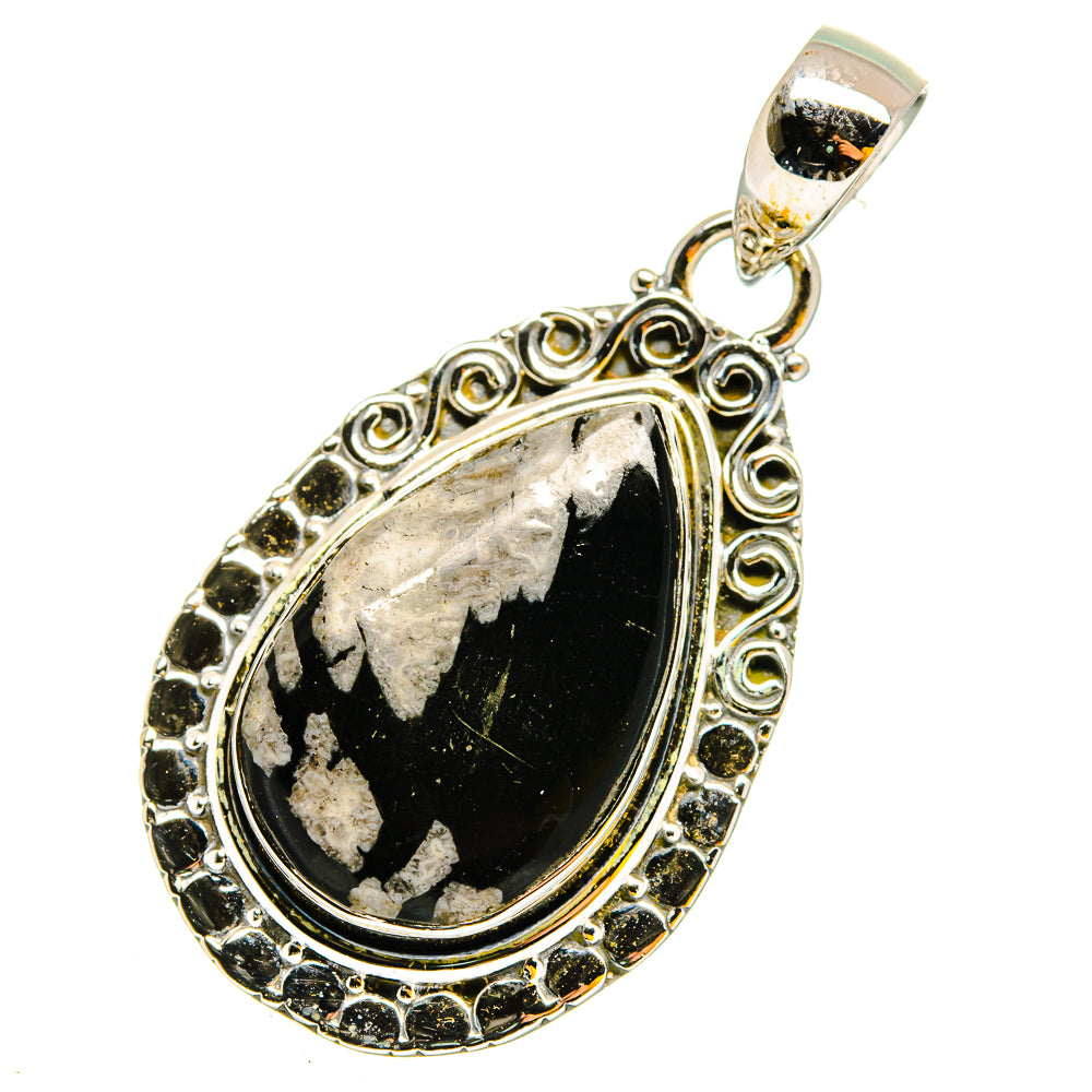 Pinolith Jasper Pendants handcrafted by Anasilvercos - PD12012 - Photo 2
