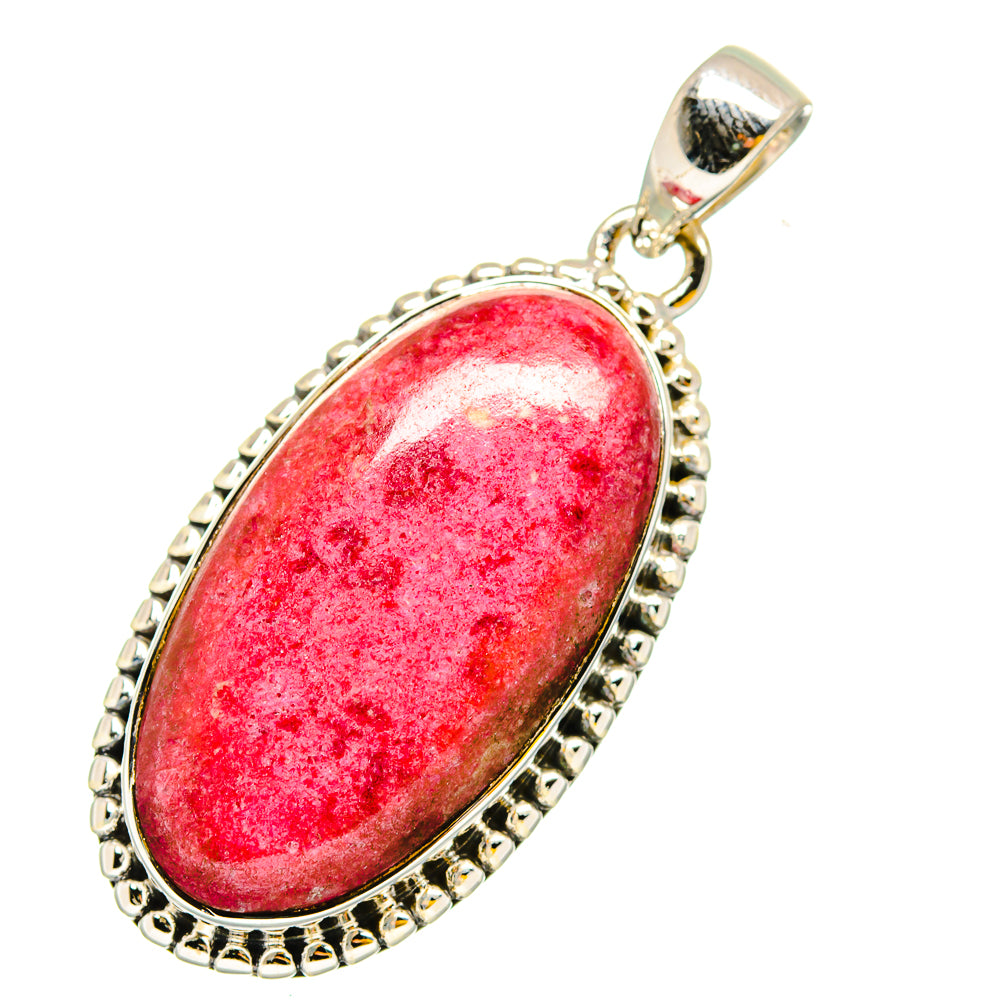 Thulite Pendants handcrafted by Anasilvercos - PD12019