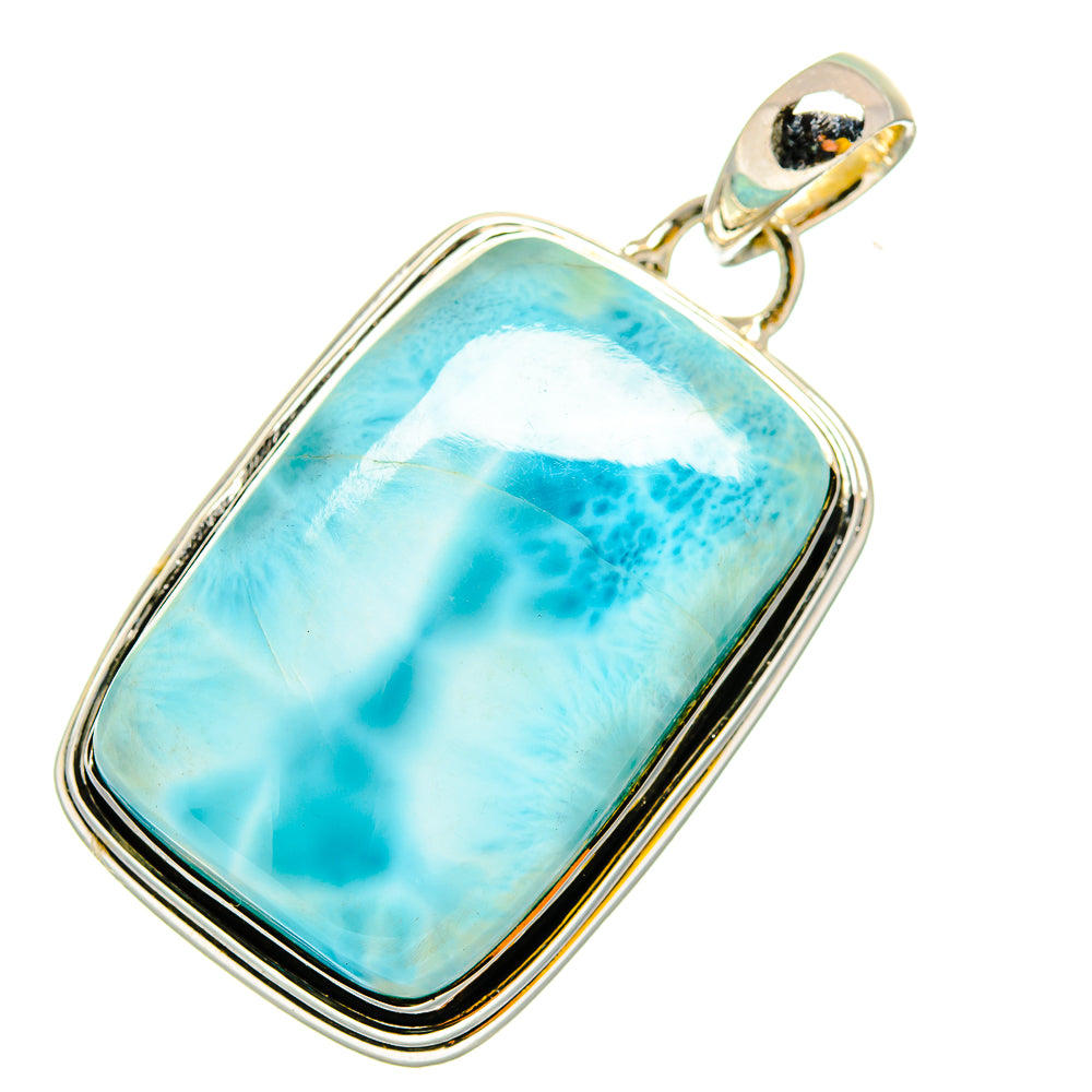Larimar Pendants handcrafted by Anasilvercos - PD12022