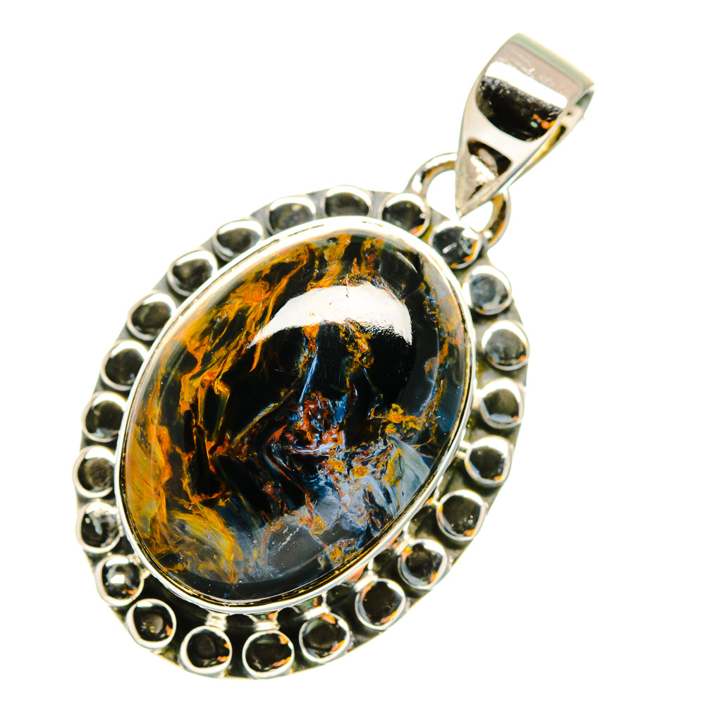 Pietersite Pendants handcrafted by Anasilvercos - PD12023