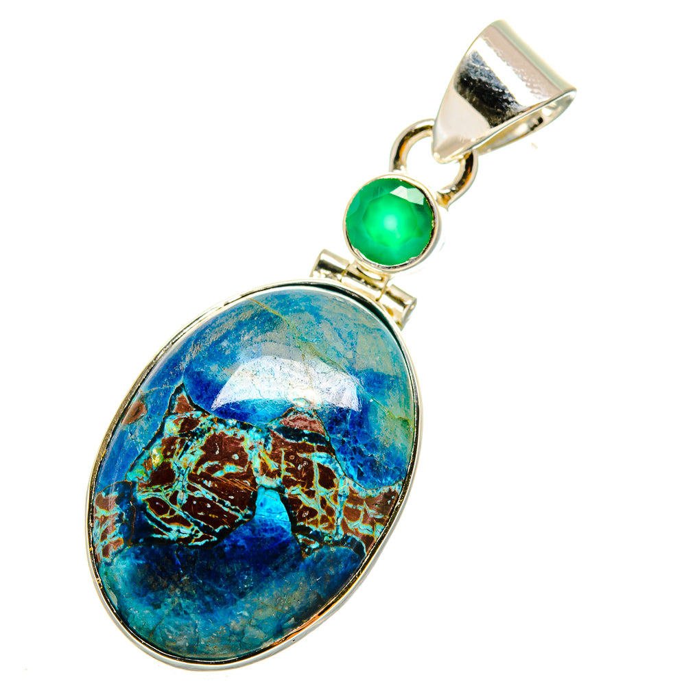 Shattuckite Pendants handcrafted by Anasilvercos - PD12036