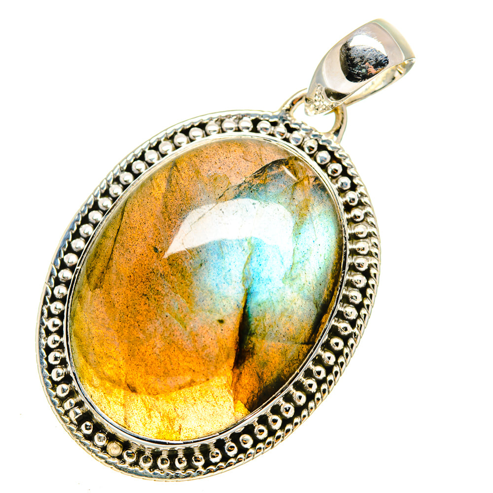 Labradorite Pendants handcrafted by Anasilvercos - PD12085