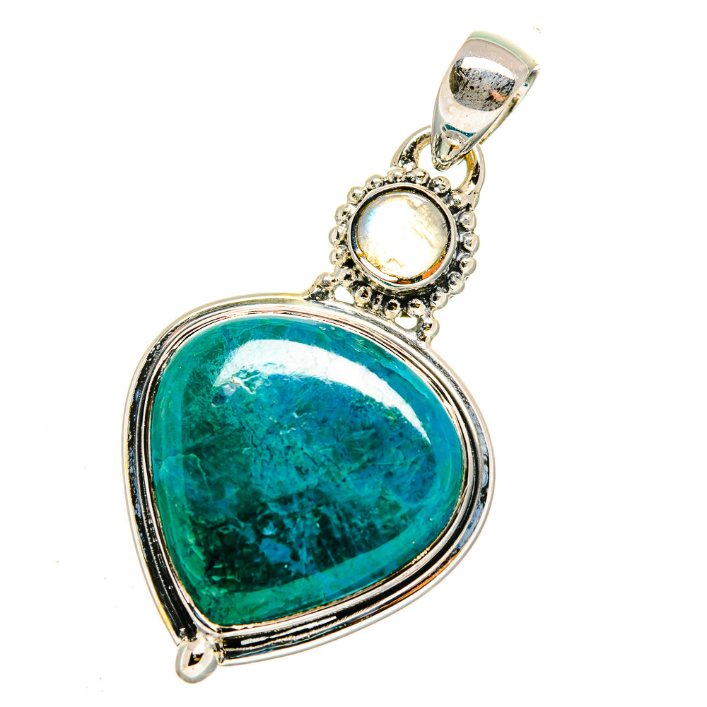 Chrysocolla Pendants handcrafted by Anasilvercos - PD12099