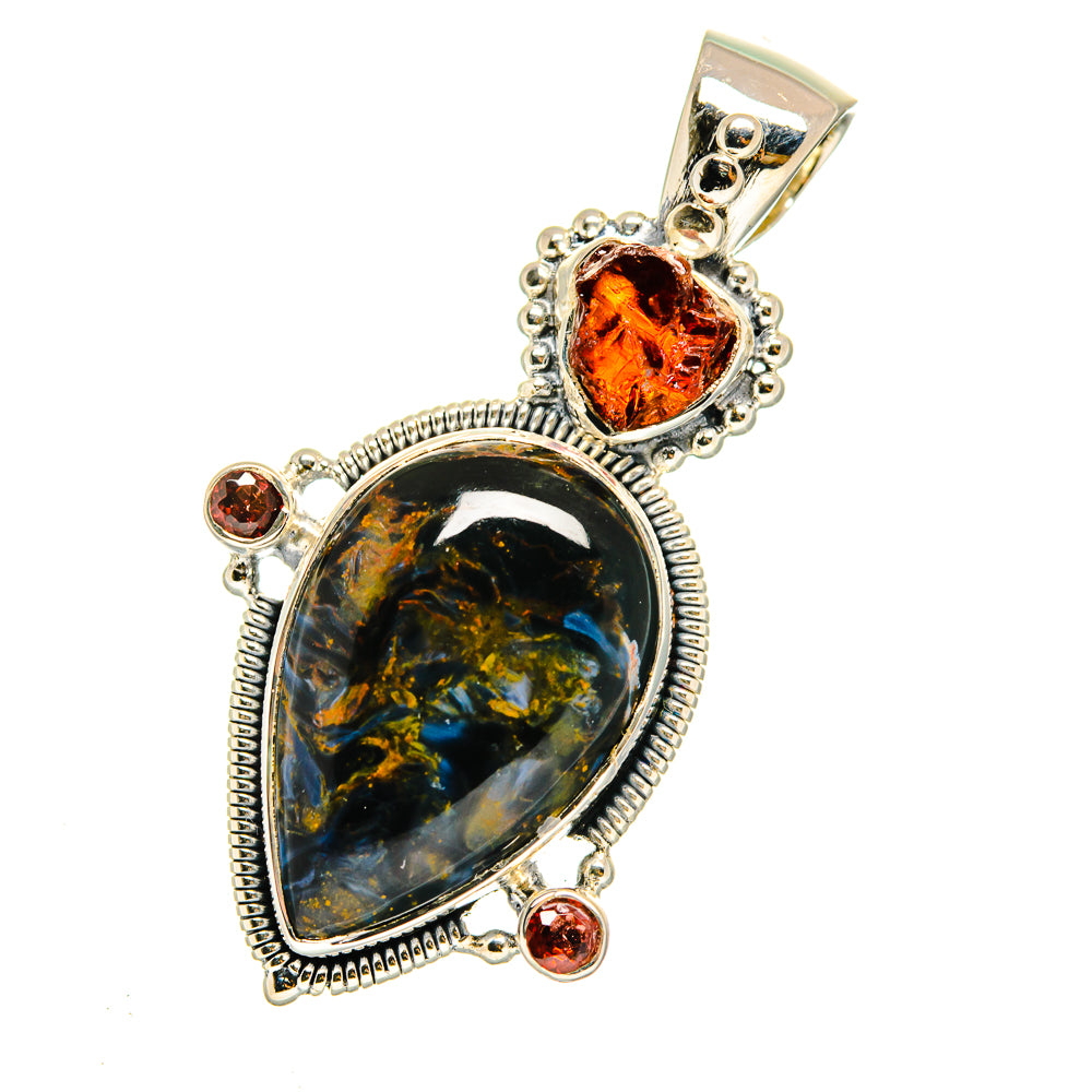 Pietersite Pendants handcrafted by Anasilvercos - PD12110