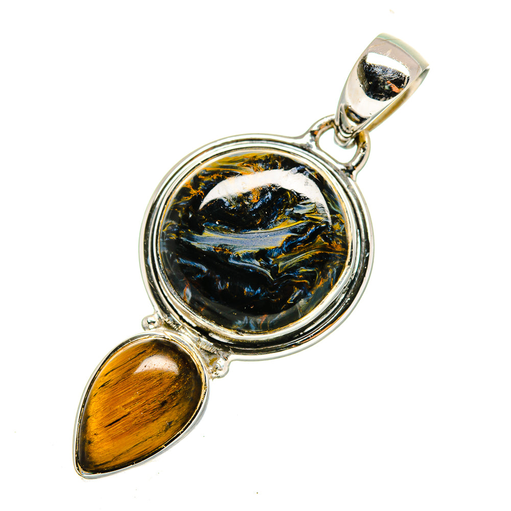 Pietersite Pendants handcrafted by Anasilvercos - PD12112