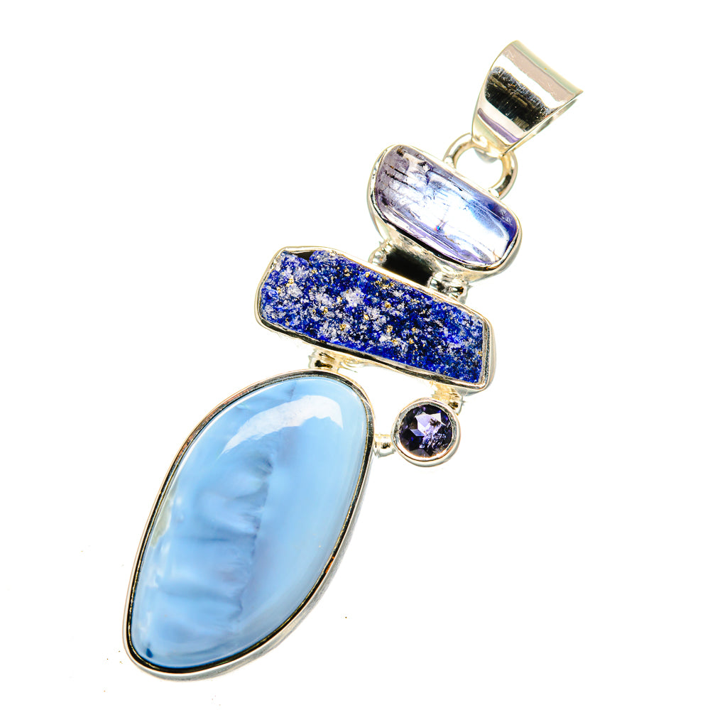 Owyhee Opal Pendants handcrafted by Anasilvercos - PD12115