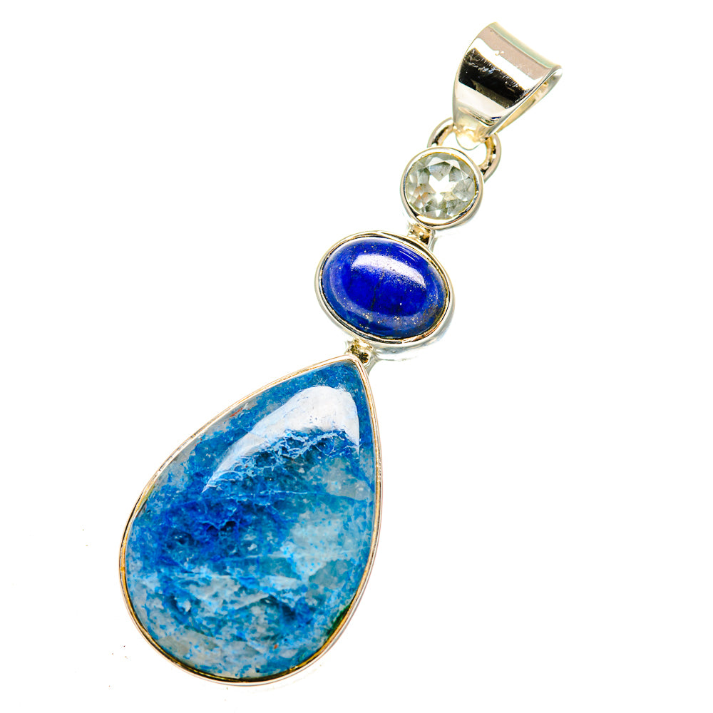 Apatite Pendants handcrafted by Anasilvercos - PD12127