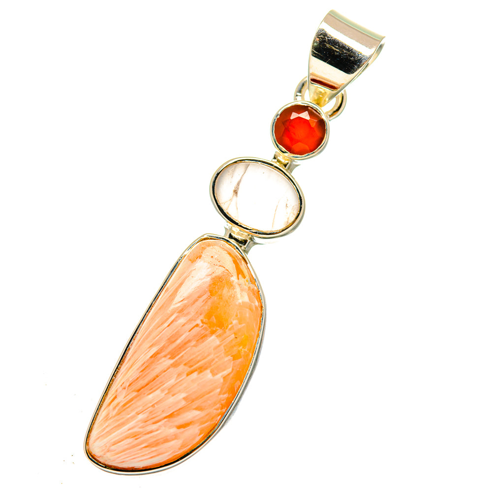 Scolecite Pendants handcrafted by Anasilvercos - PD12131