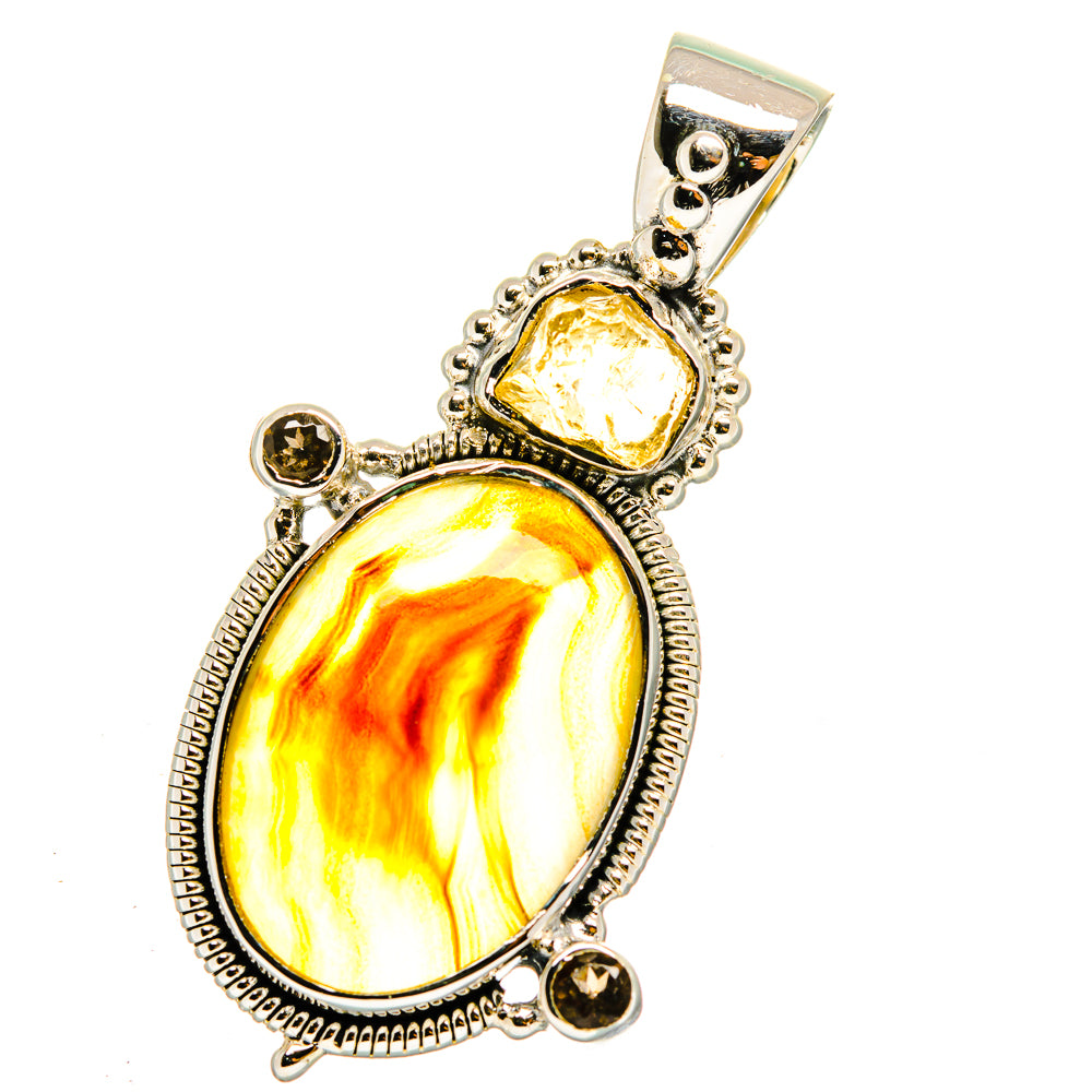 Montana Agate Pendants handcrafted by Anasilvercos - PD12134