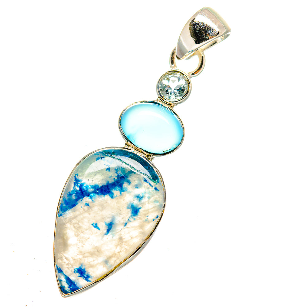 Apatite Pendants handcrafted by Anasilvercos - PD12148