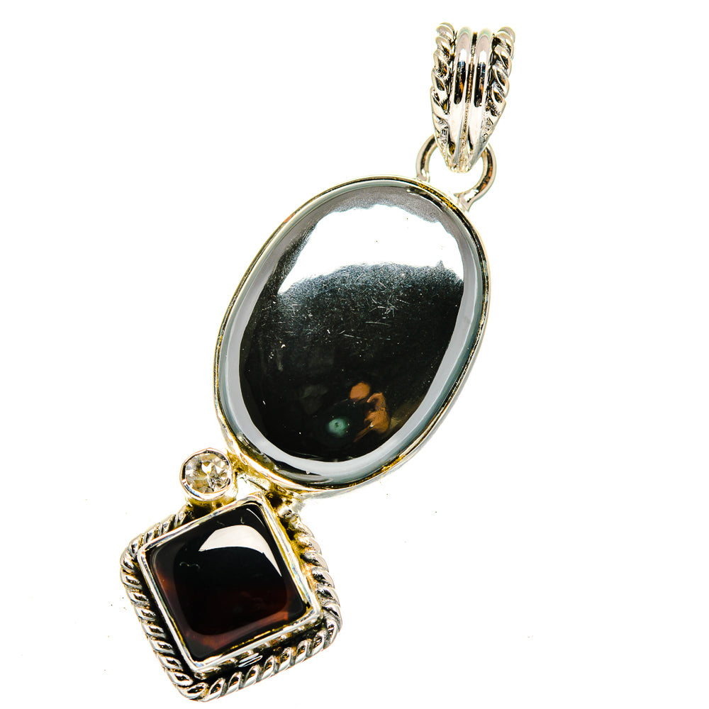 Hematite Pendants handcrafted by Anasilvercos - PD12160