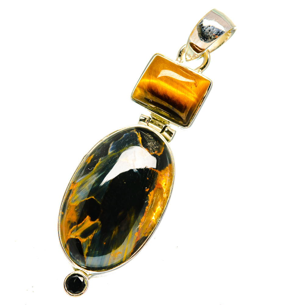 Pietersite Pendants handcrafted by Anasilvercos - PD12161