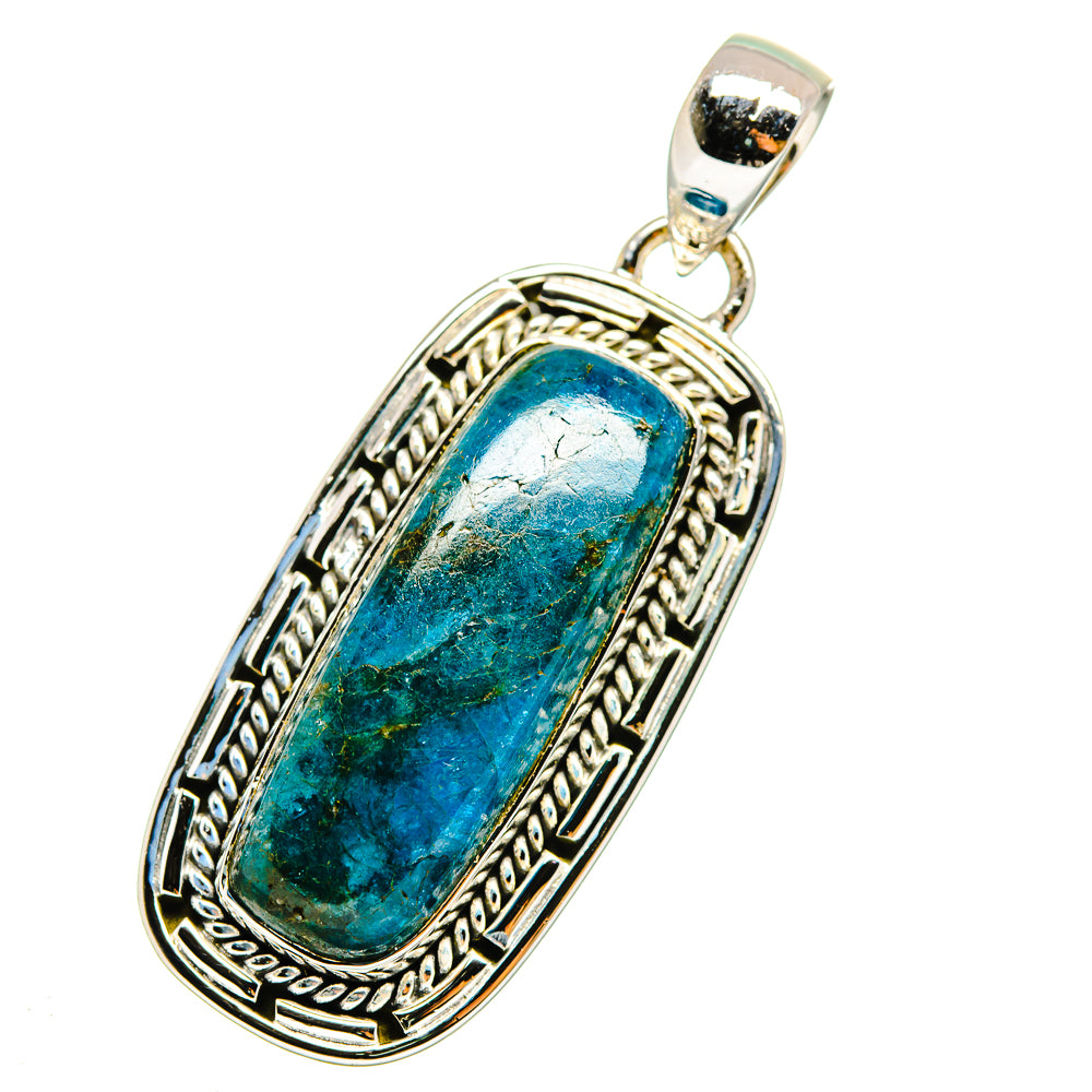 Chrysocolla Pendants handcrafted by Anasilvercos - PD12169