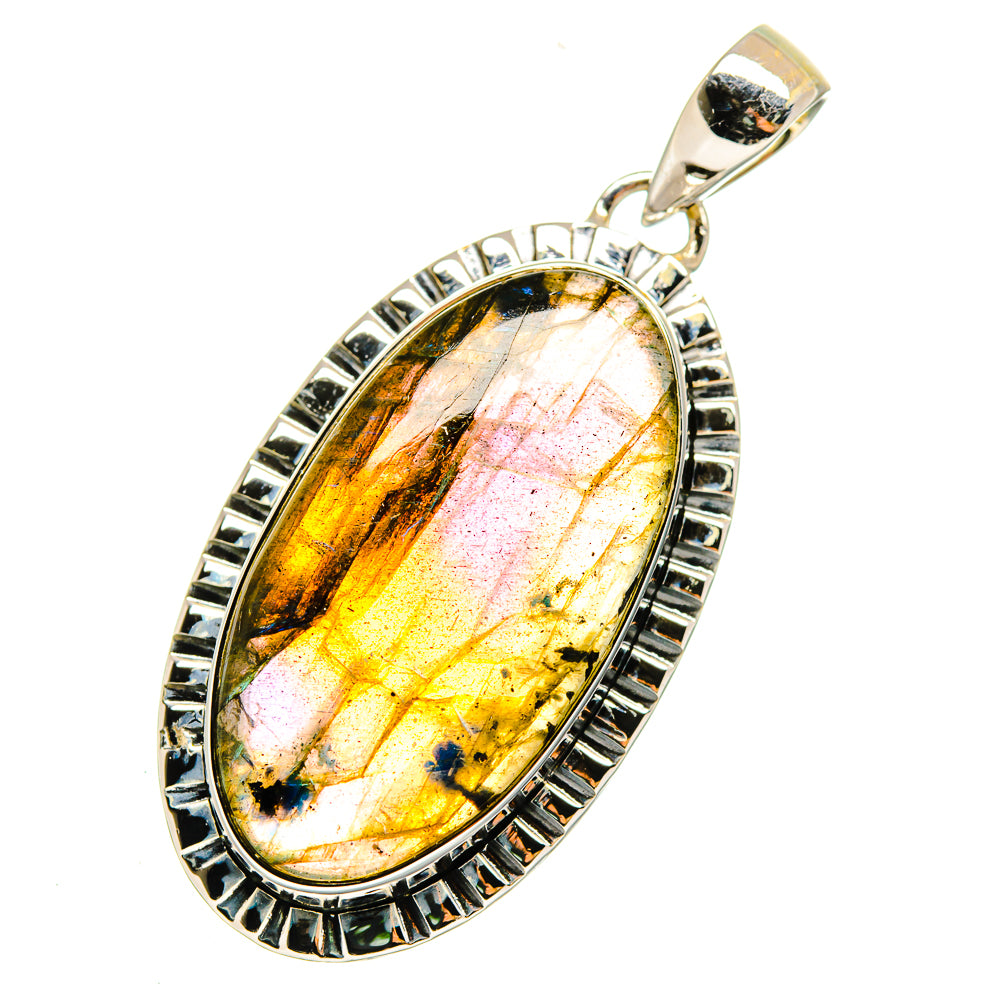 Labradorite Pendants handcrafted by Anasilvercos - PD12180