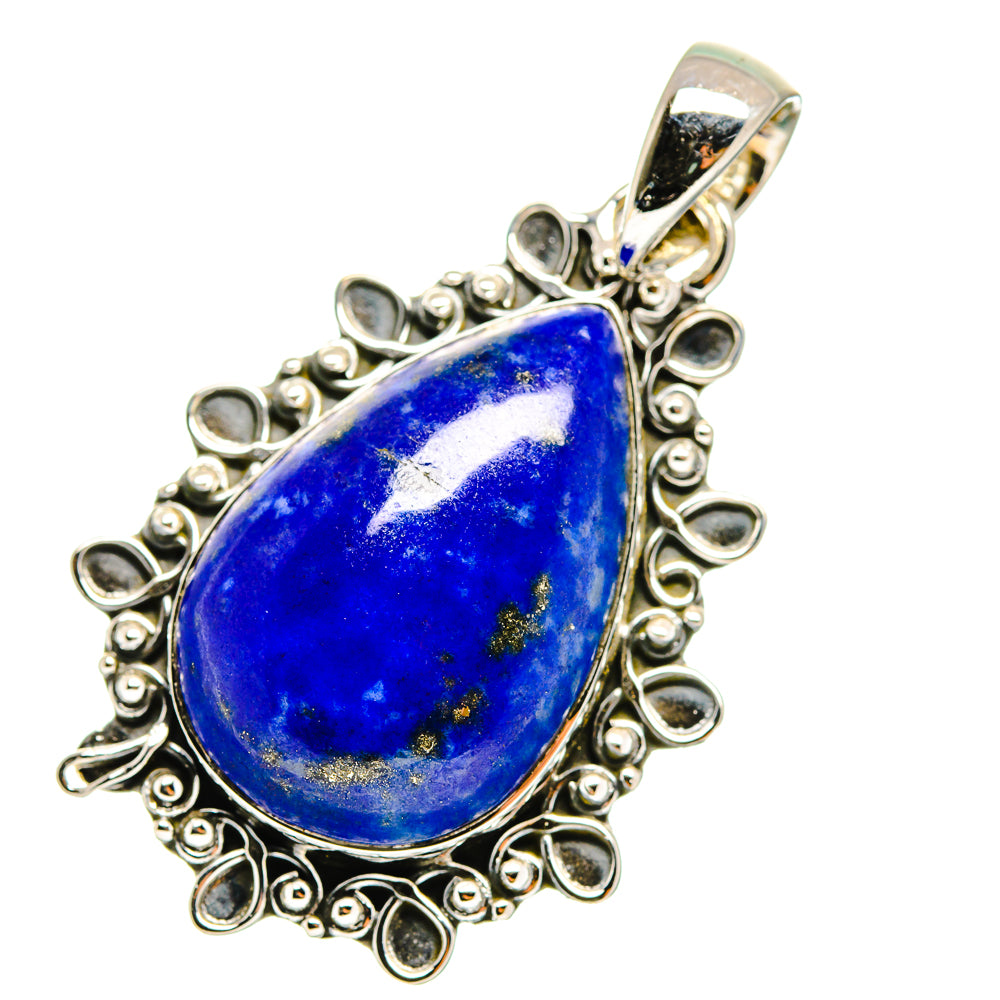 Lapis Lazuli Pendants handcrafted by Anasilvercos - PD12187