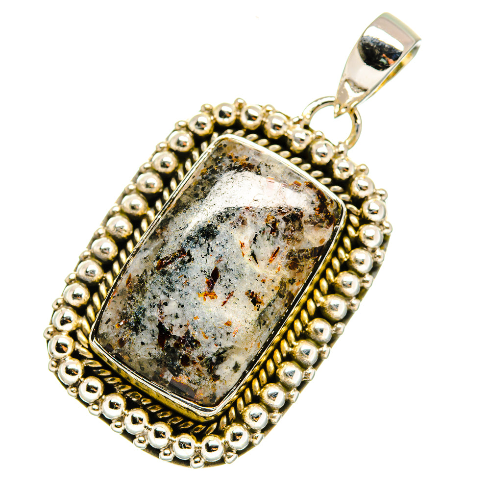 Astrophyllite Pendants handcrafted by Anasilvercos - PD12191