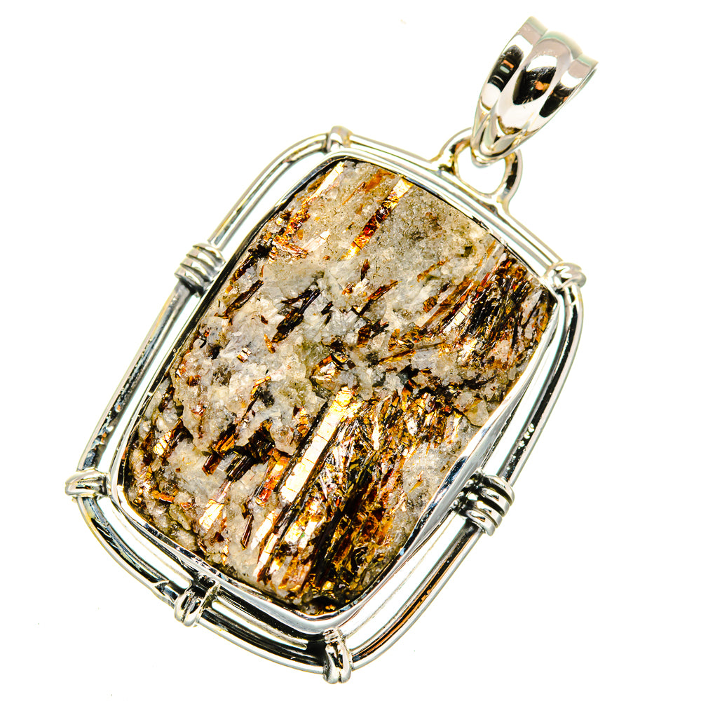 Astrophyllite Pendants handcrafted by Anasilvercos - PD12196