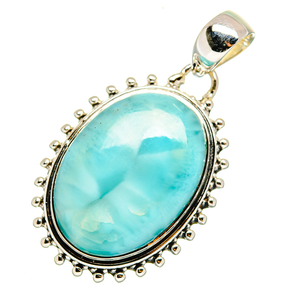 Larimar Pendants handcrafted by Anasilvercos - PD12202
