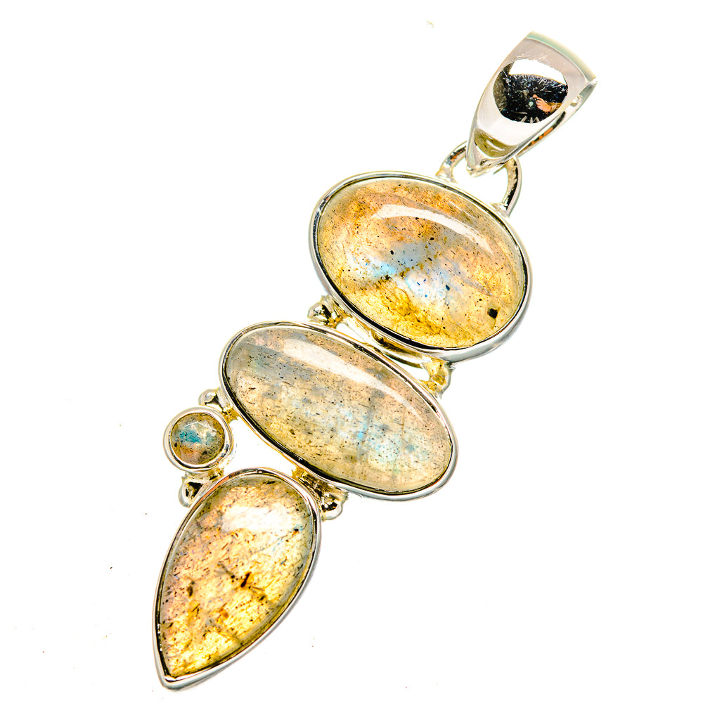 Labradorite Pendants handcrafted by Anasilvercos - PD12215
