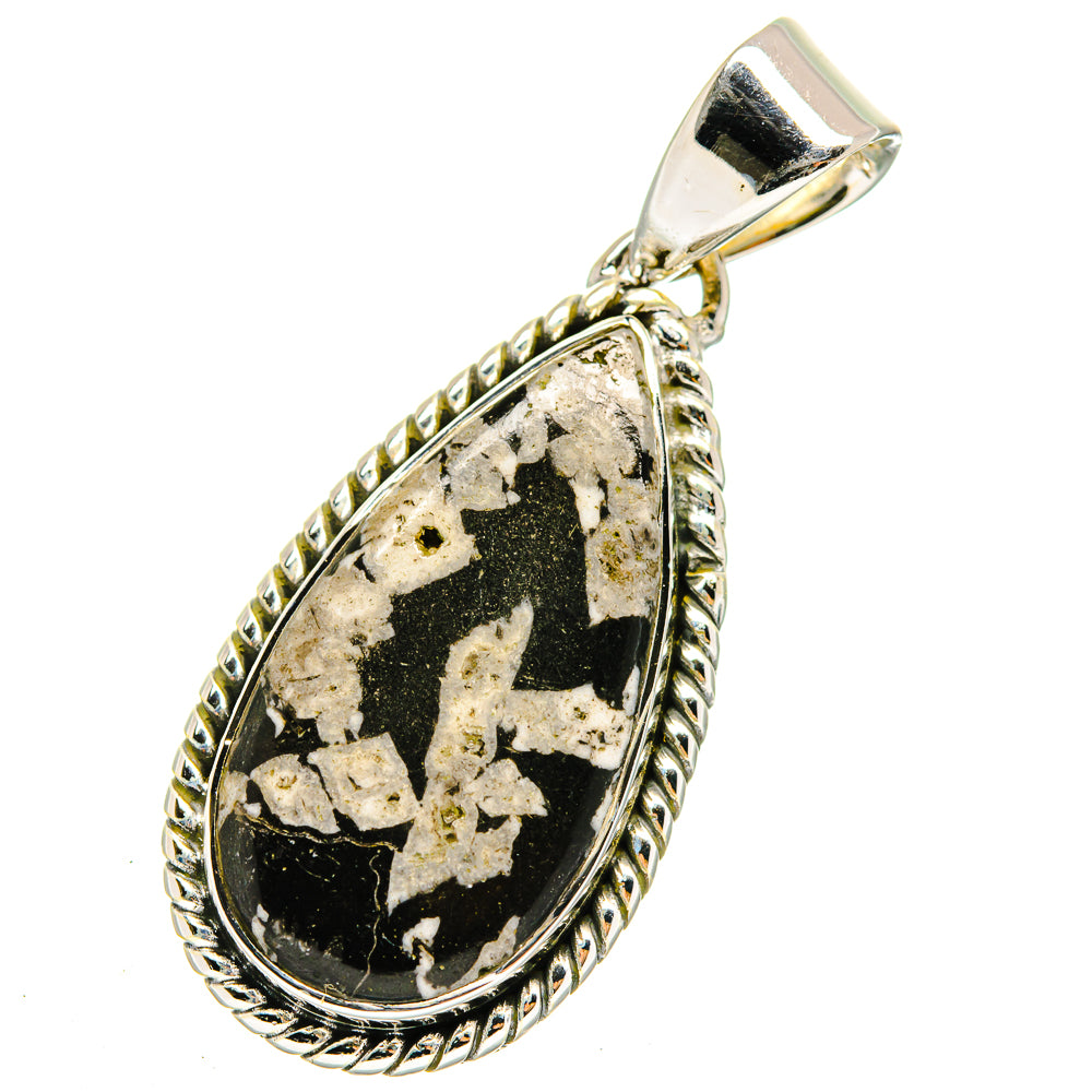 Pinolith Jasper Pendants handcrafted by Anasilvercos - PD12217 - Photo 2