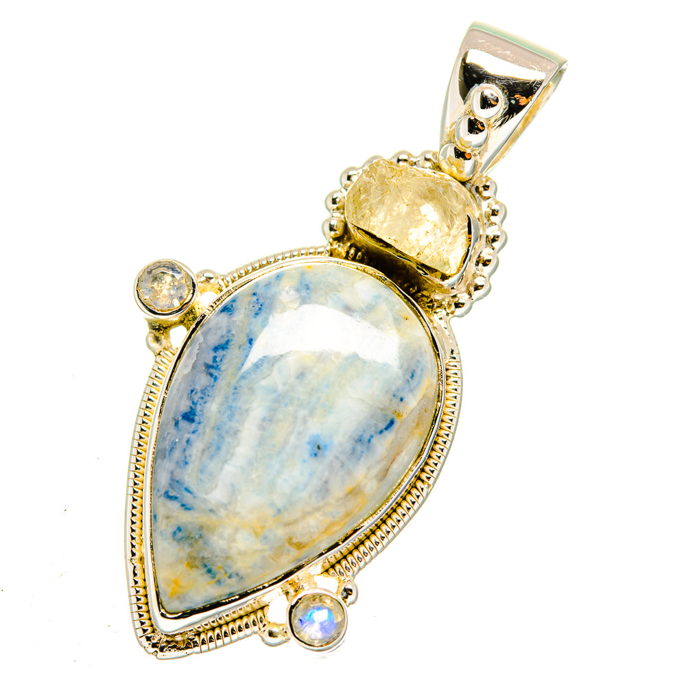 Owyhee Opal Pendants handcrafted by Anasilvercos - PD12223