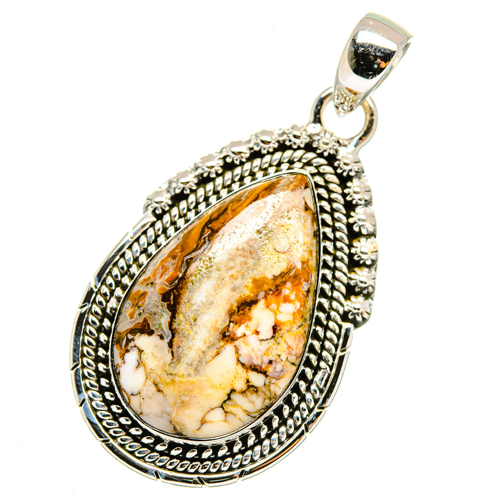 Wild Horse Jasper Pendants handcrafted by Anasilvercos - PD12226
