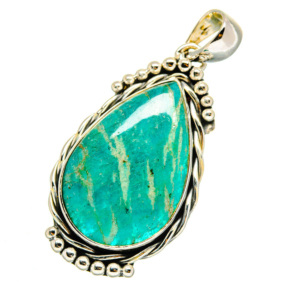 Amazonite Pendants handcrafted by Anasilvercos - PD12230