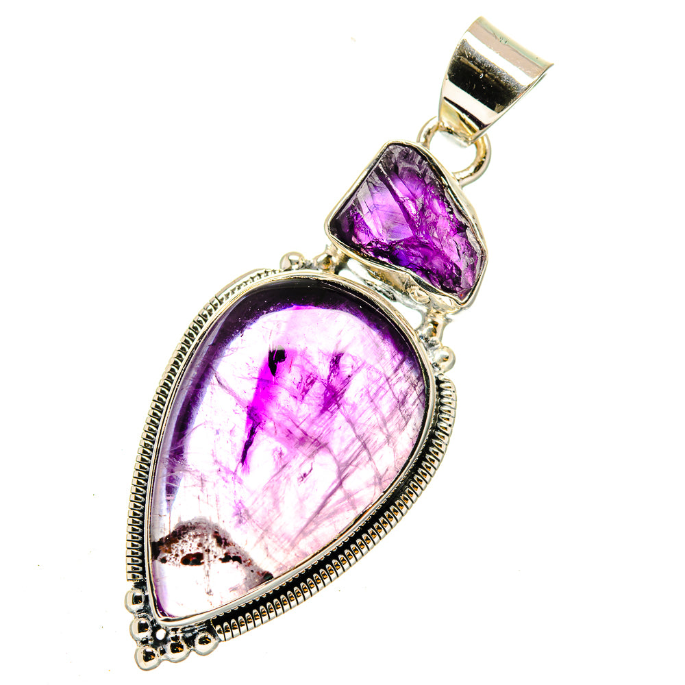 Amethyst Pendants handcrafted by Anasilvercos - PD12237