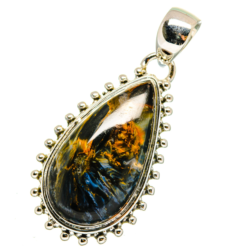 Pietersite Pendants handcrafted by Anasilvercos - PD12239