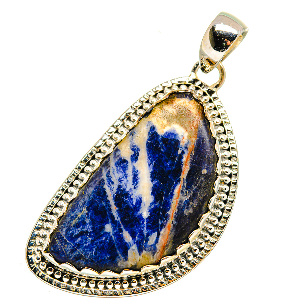 Sodalite Pendants handcrafted by Anasilvercos - PD12243