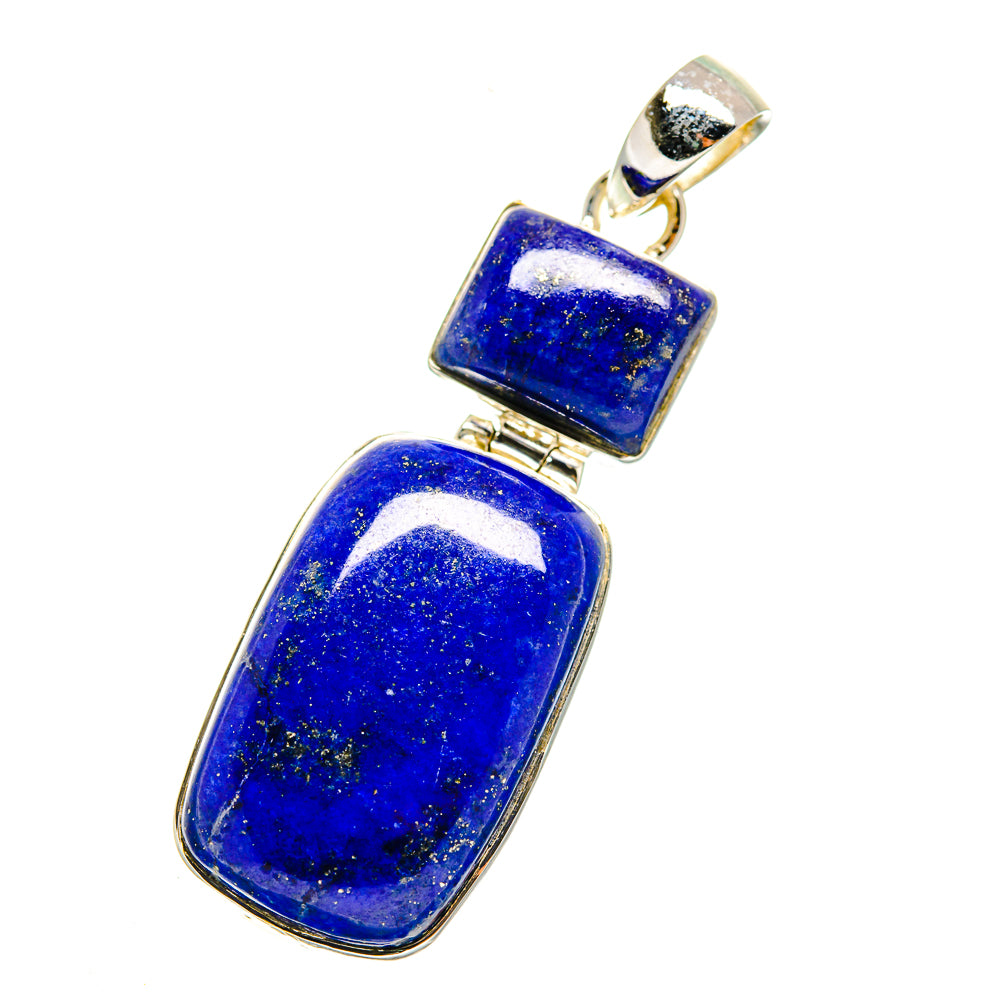 Lapis Lazuli Pendants handcrafted by Anasilvercos - PD12245