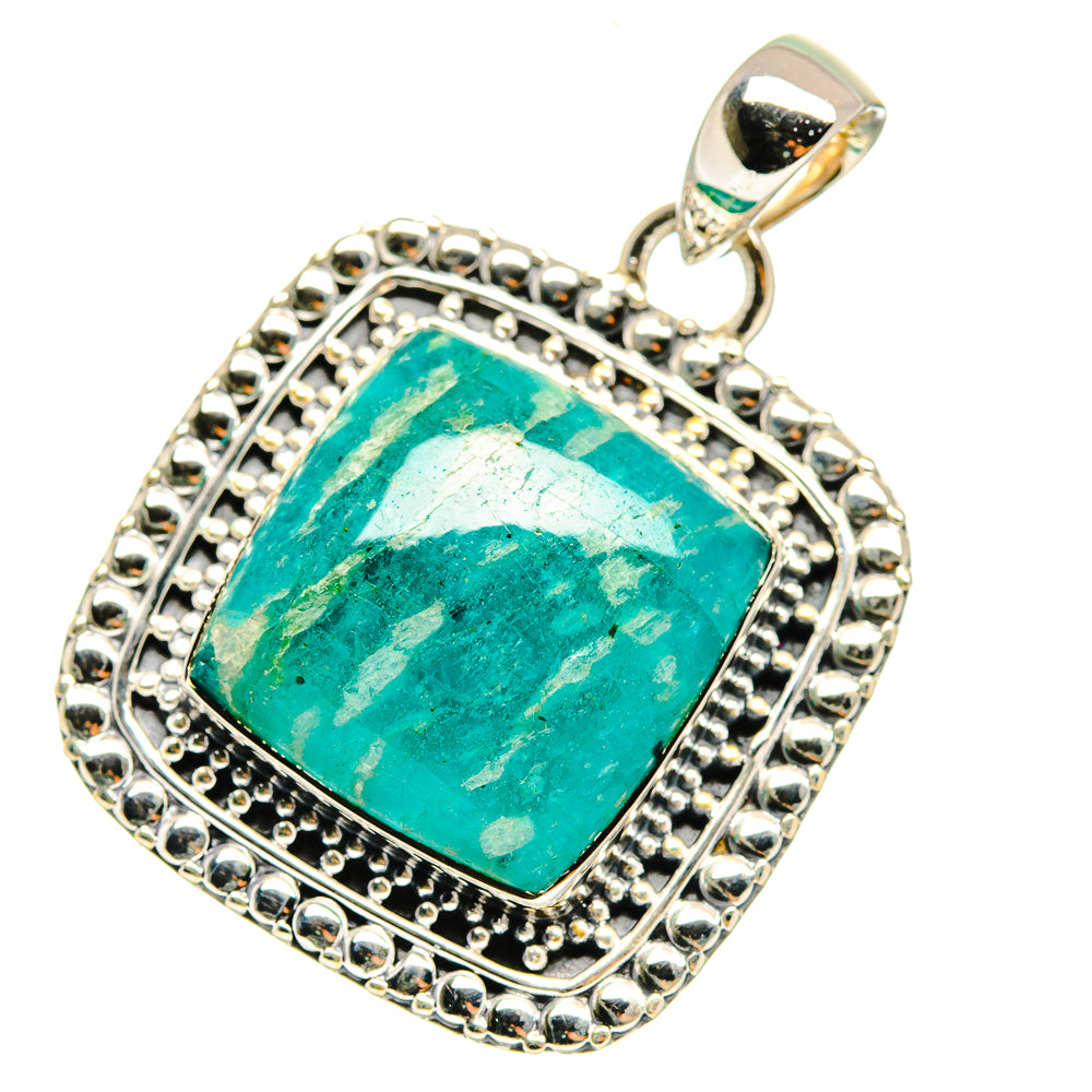Amazonite Pendants handcrafted by Anasilvercos - PD12260