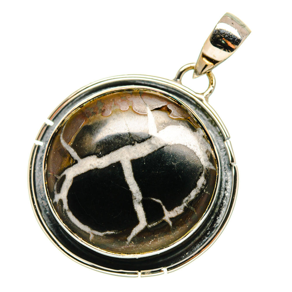 Septarian Geode Pendants handcrafted by Anasilvercos - PD12275