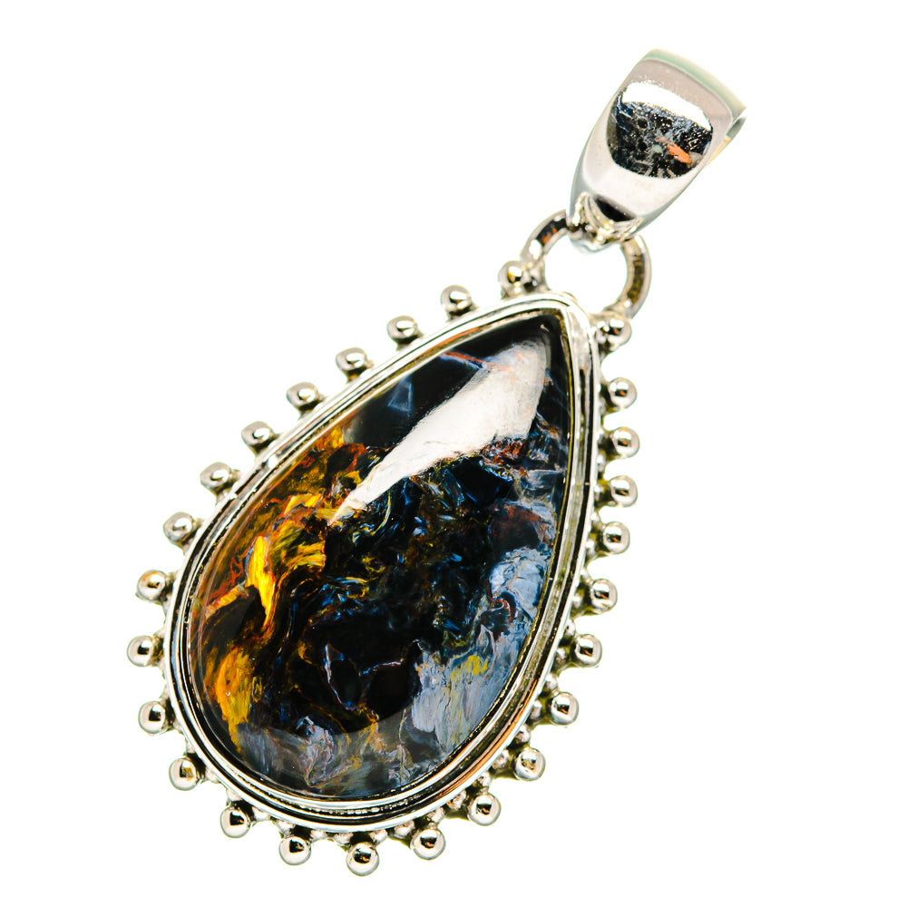 Pietersite Pendants handcrafted by Anasilvercos - PD12278