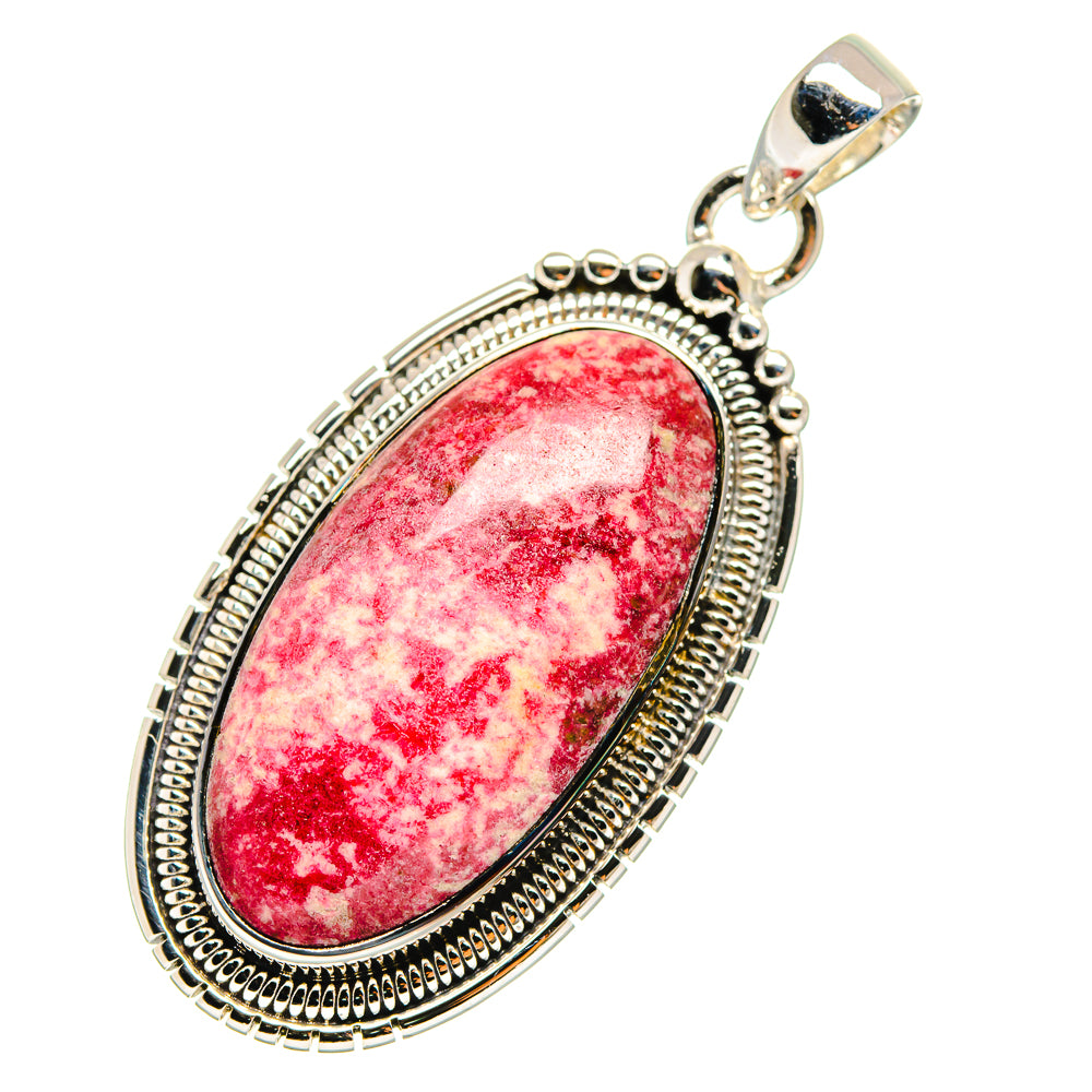 Thulite Pendants handcrafted by Anasilvercos - PD12279
