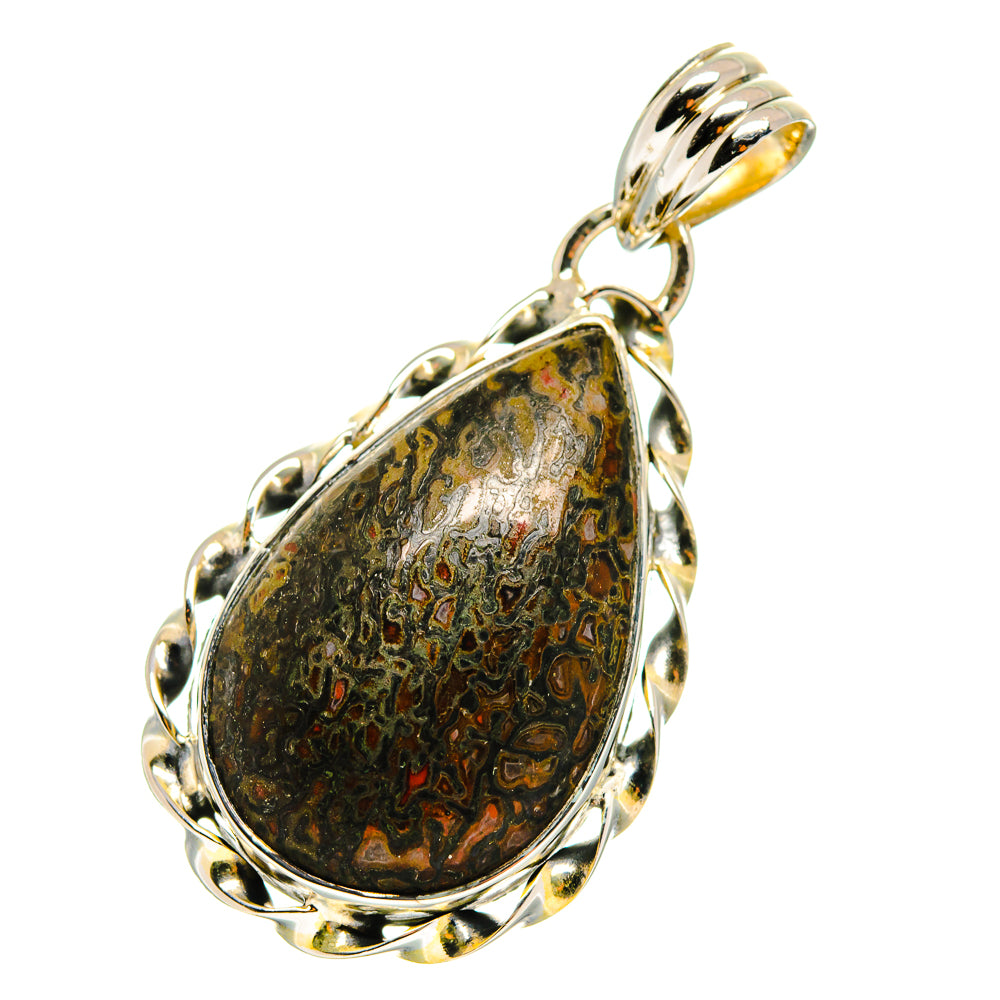 Dinosaur Bone Pendants handcrafted by Anasilvercos - PD12281