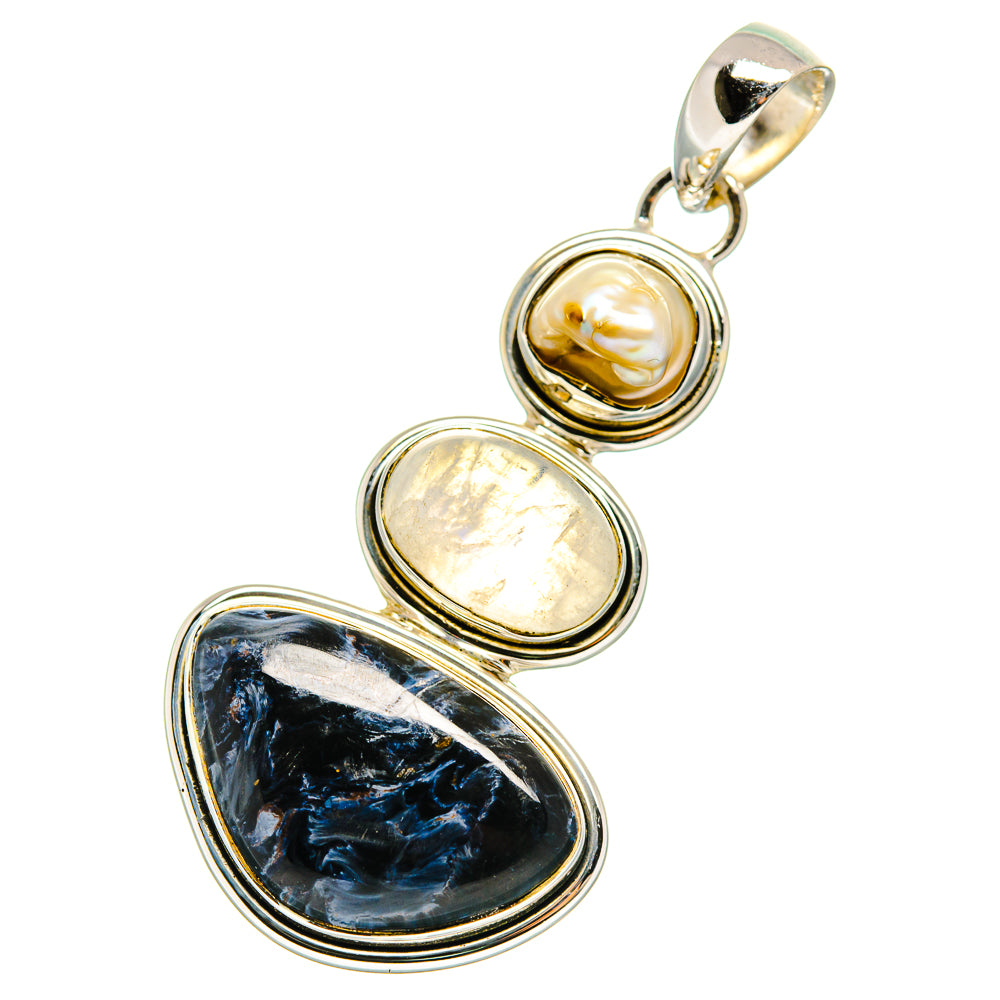 Pietersite Pendants handcrafted by Anasilvercos - PD12291