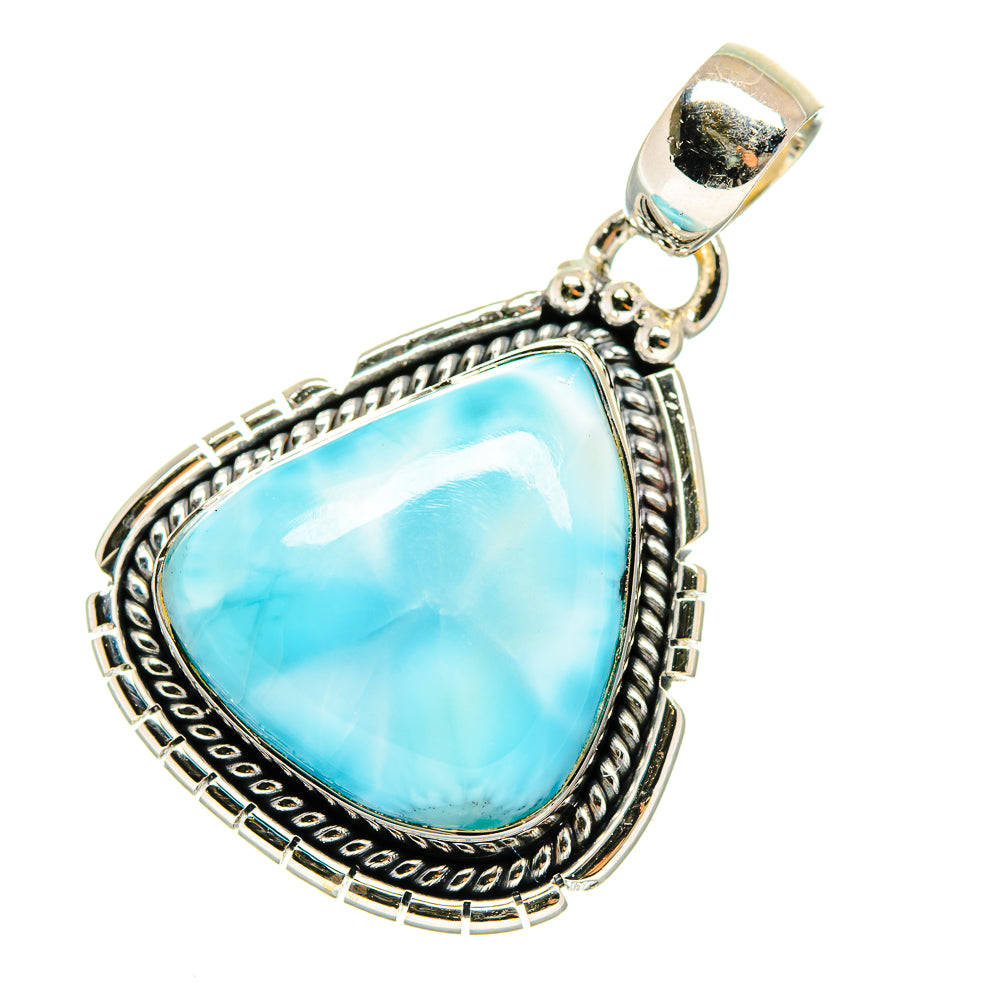 Larimar Pendants handcrafted by Anasilvercos - PD12292