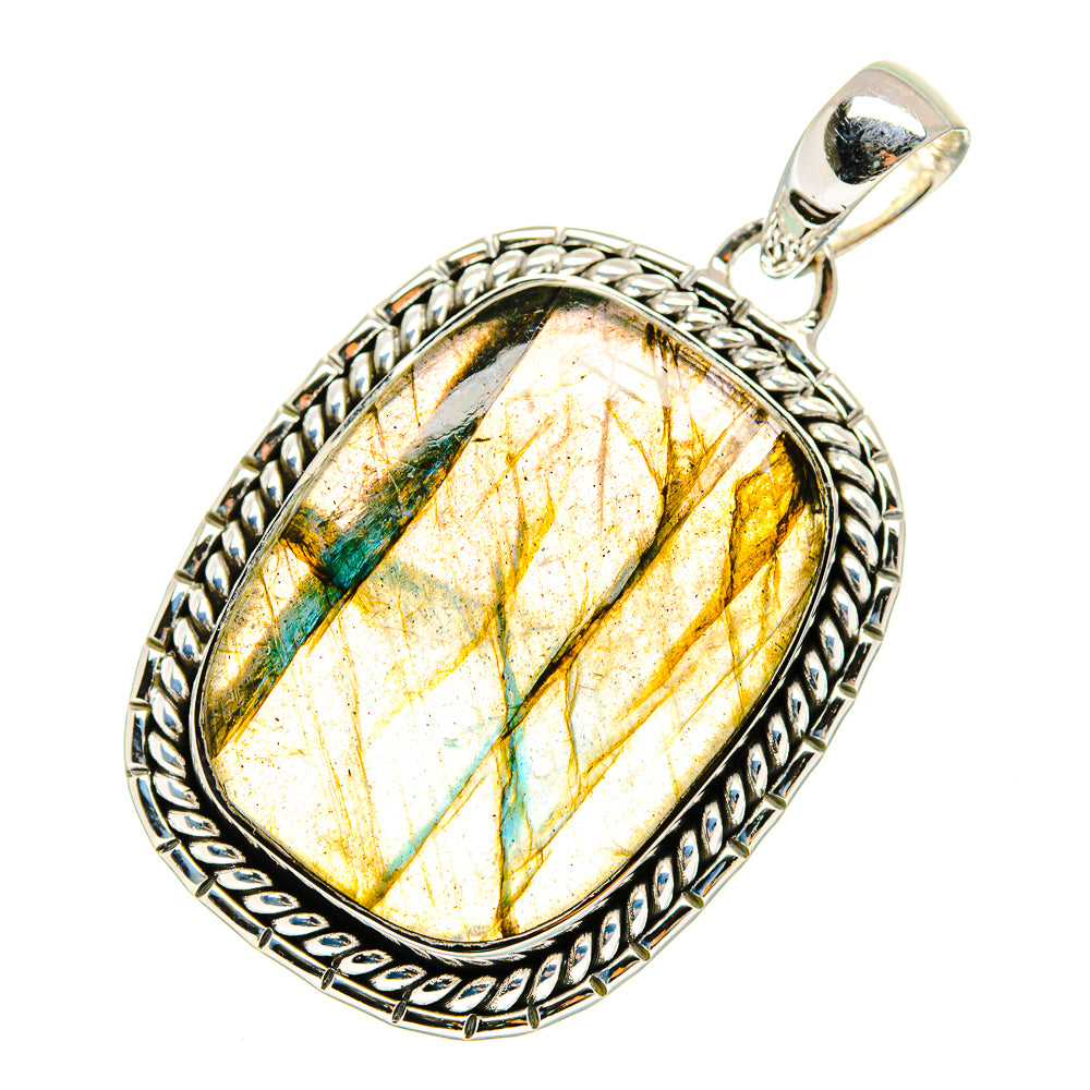 Labradorite Pendants handcrafted by Anasilvercos - PD12300