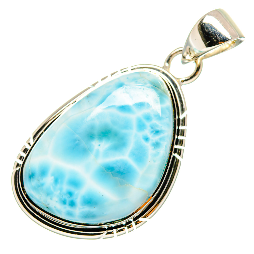 Larimar Pendants handcrafted by Anasilvercos - PD12302
