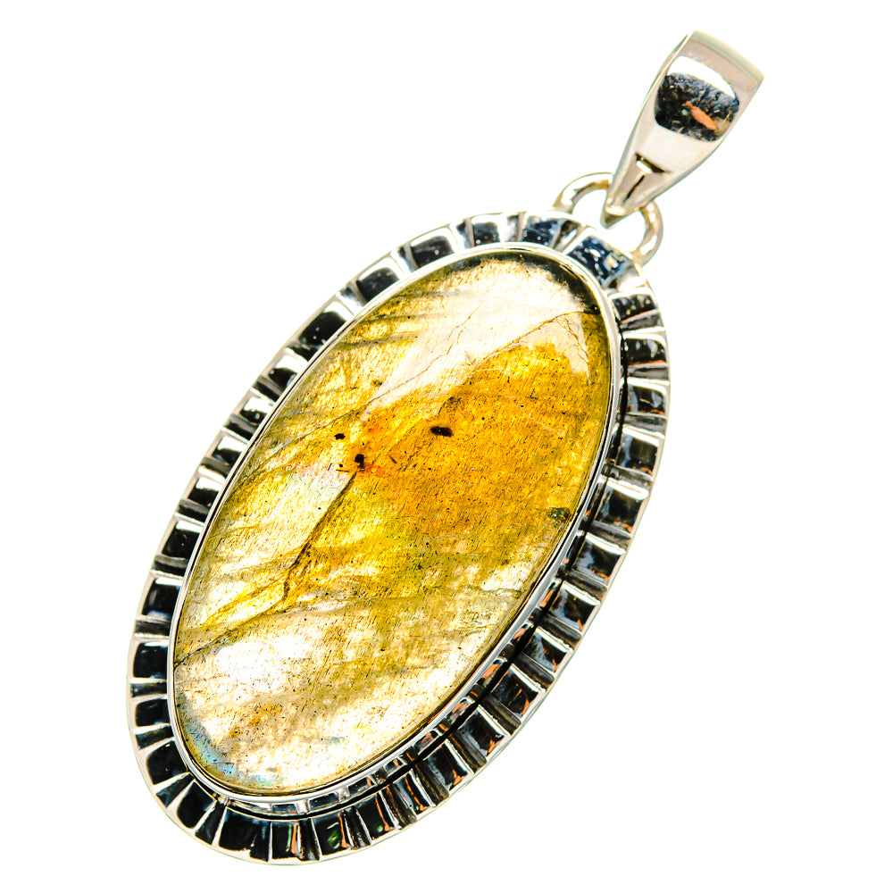 Labradorite Pendants handcrafted by Anasilvercos - PD12312 - Photo 2