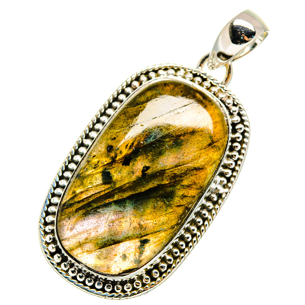 Labradorite Pendants handcrafted by Anasilvercos - PD12317