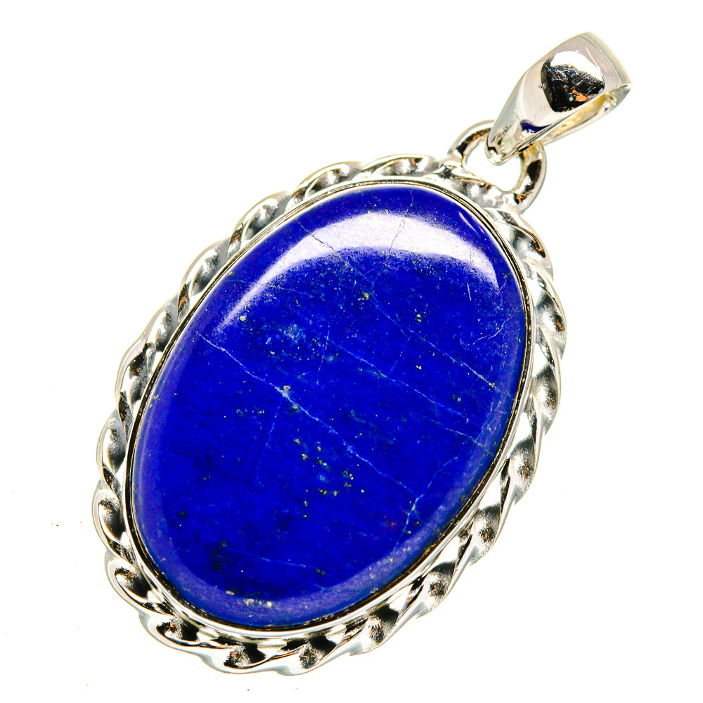 Lapis Lazuli Pendants handcrafted by Anasilvercos - PD12343