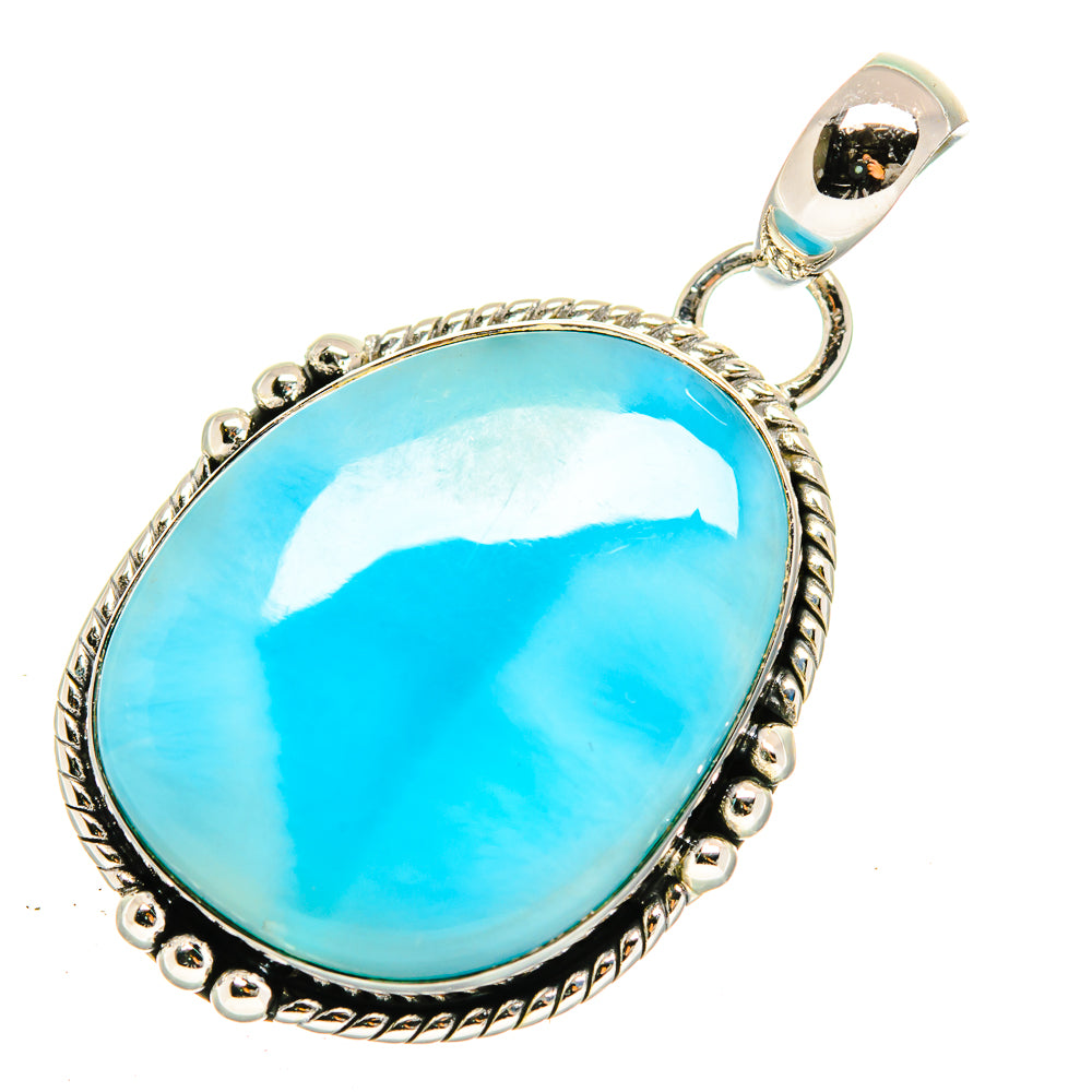 Larimar Pendants handcrafted by Anasilvercos - PD12359