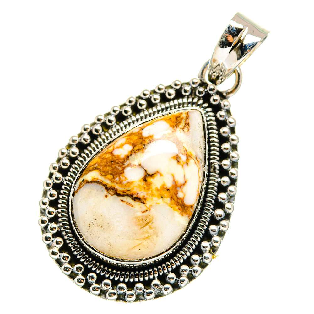 Wild Horse Jasper Pendants handcrafted by Anasilvercos - PD12367